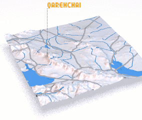 3d view of Qareh Chā\