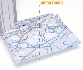 3d view of Jannatābād