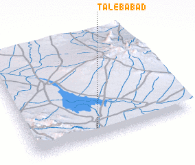 3d view of Ţālebābād