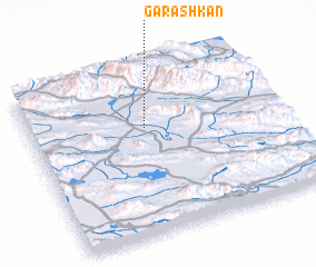 3d view of Gar Ashkān