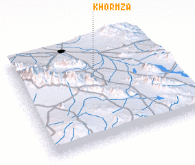 3d view of Khormzā