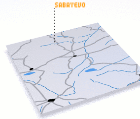 3d view of Sabayevo