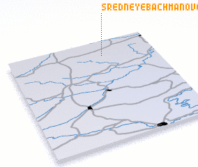 3d view of Sredneye-Bachmanovo