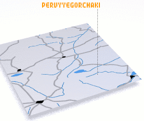 3d view of Pervyye Gorchaki