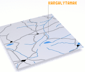 3d view of Kargaly-Tamak