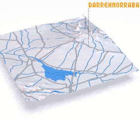 3d view of Darreh Morrabā