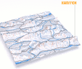 3d view of Kānīyeh