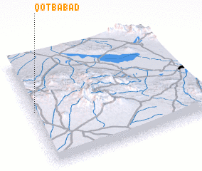 3d view of Qoţbābād