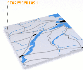 3d view of Staryy Syntash