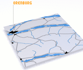 3d view of Orenburg