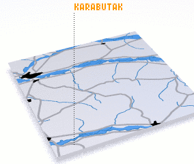 3d view of Kara-Butak