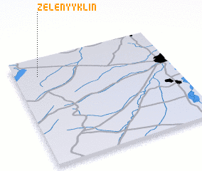 3d view of Zelënyy Klin