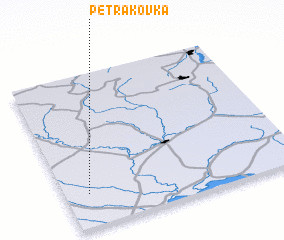 3d view of Petrakovka