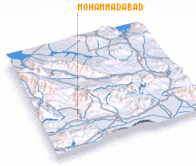 3d view of Moḩammadābād