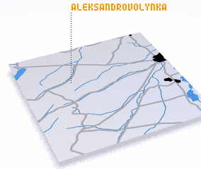 3d view of Aleksandro-Volynka