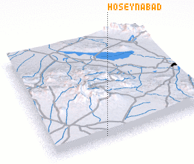 3d view of Ḩoseynābād