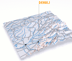 3d view of Deh ‘Alī