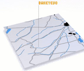 3d view of Bakeyevo