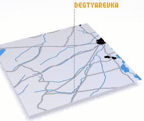 3d view of Degtyarëvka