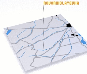 3d view of Novonikolayevka