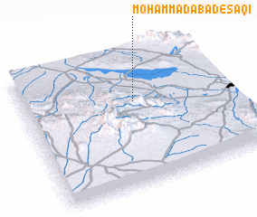 3d view of Moḩammadābād-e Sāqī