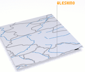 3d view of Aleshino