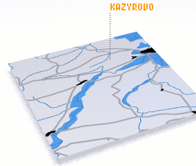 3d view of Kazyrovo