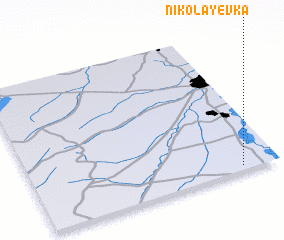 3d view of Nikolayevka