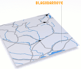 3d view of Blagodarnoye