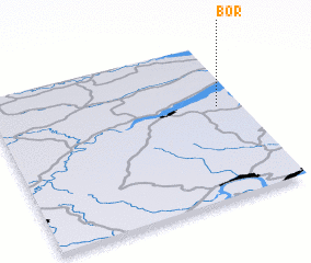 3d view of Bor