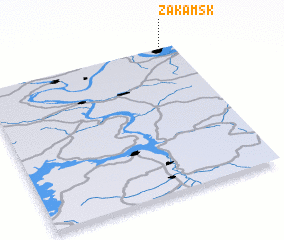 3d view of Zakamsk