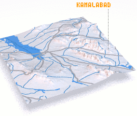 3d view of Kamālābād