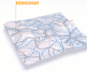 3d view of Bīd Bashgān