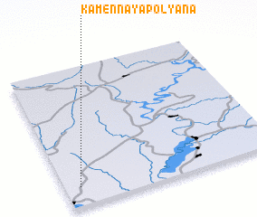 3d view of Kamennaya Polyana