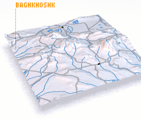 3d view of Bāgh Khoshk