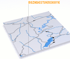 3d view of Rozhdestvenskoye