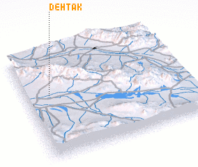 3d view of Deh Tak