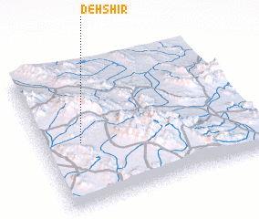 3d view of Deh Shīr