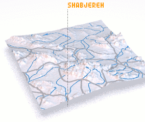 3d view of Sha‘b Jereh