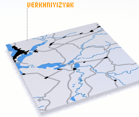 3d view of Verkhniy Izyak