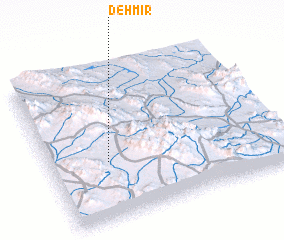 3d view of Deh Mīr