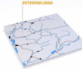 3d view of Petropavlovka