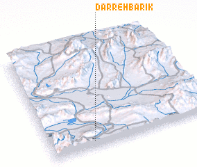 3d view of Darreh Bārīk