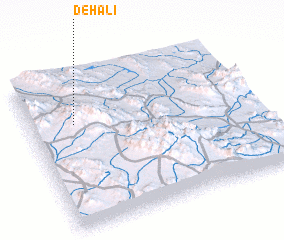 3d view of Deh ‘Alī