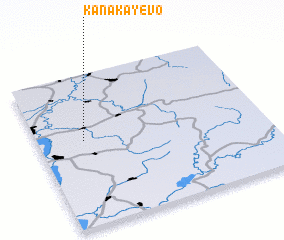 3d view of Kanakayevo