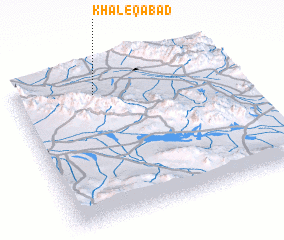 3d view of Khāleqābād