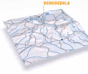 3d view of Behkīn-e Bālā