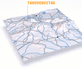 3d view of Ţāhūneh Ostād