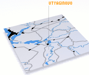 3d view of Utyaginovo