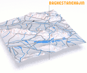 3d view of Bāghestān-e Hajīn